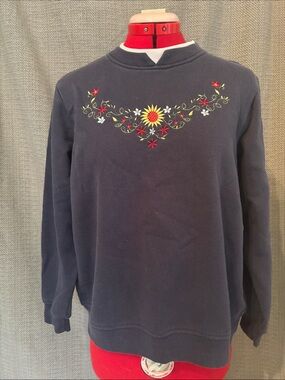 Kim Rogers Navy and White Trim Polo with Red Interior